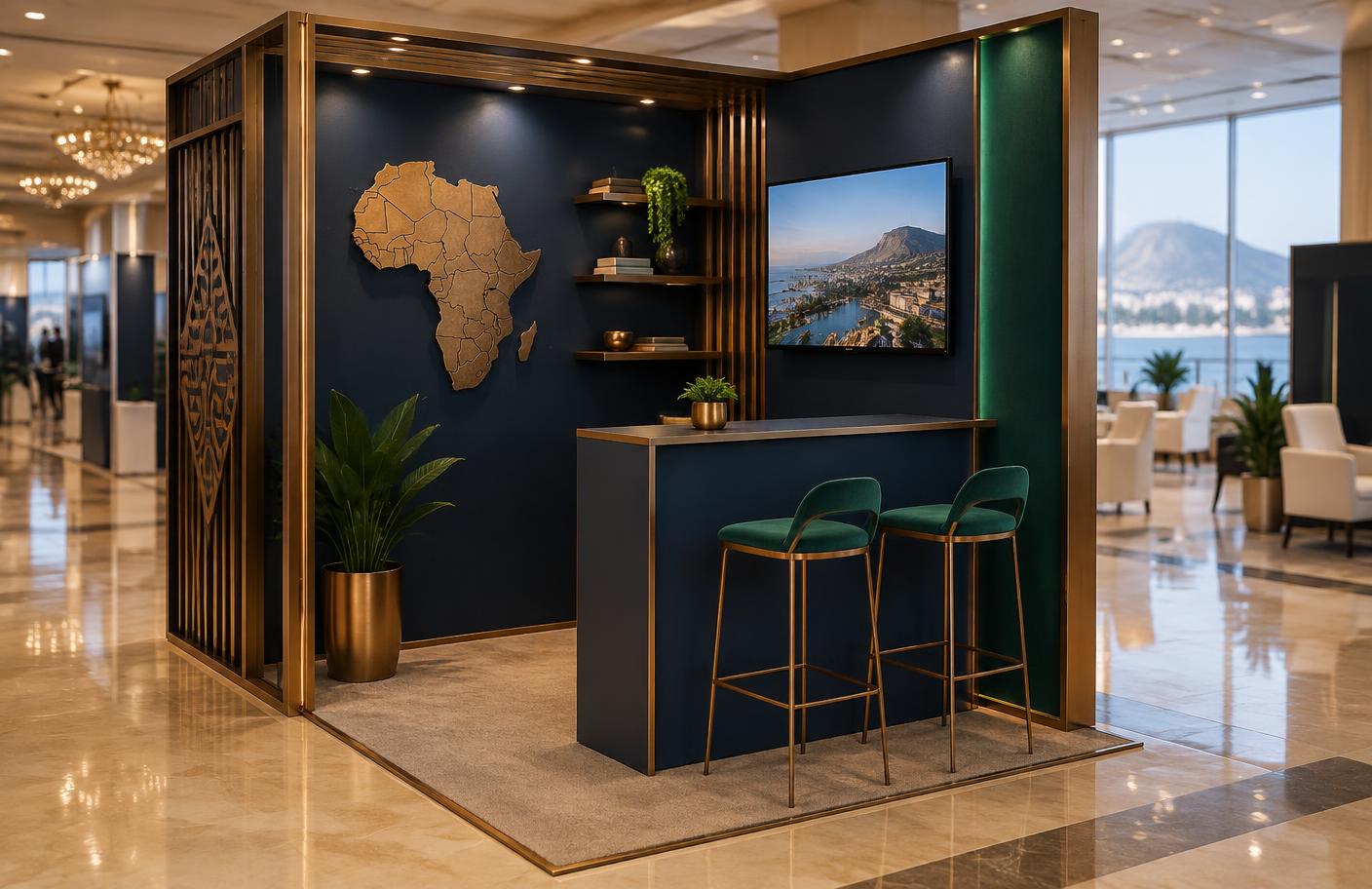 Illustration du Lounge Bronze · 6 m²